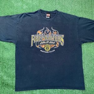 Harley Davidson Firefighter T-Shirt